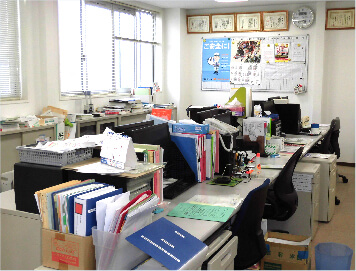 三泉工業株式会社設立　会社内観